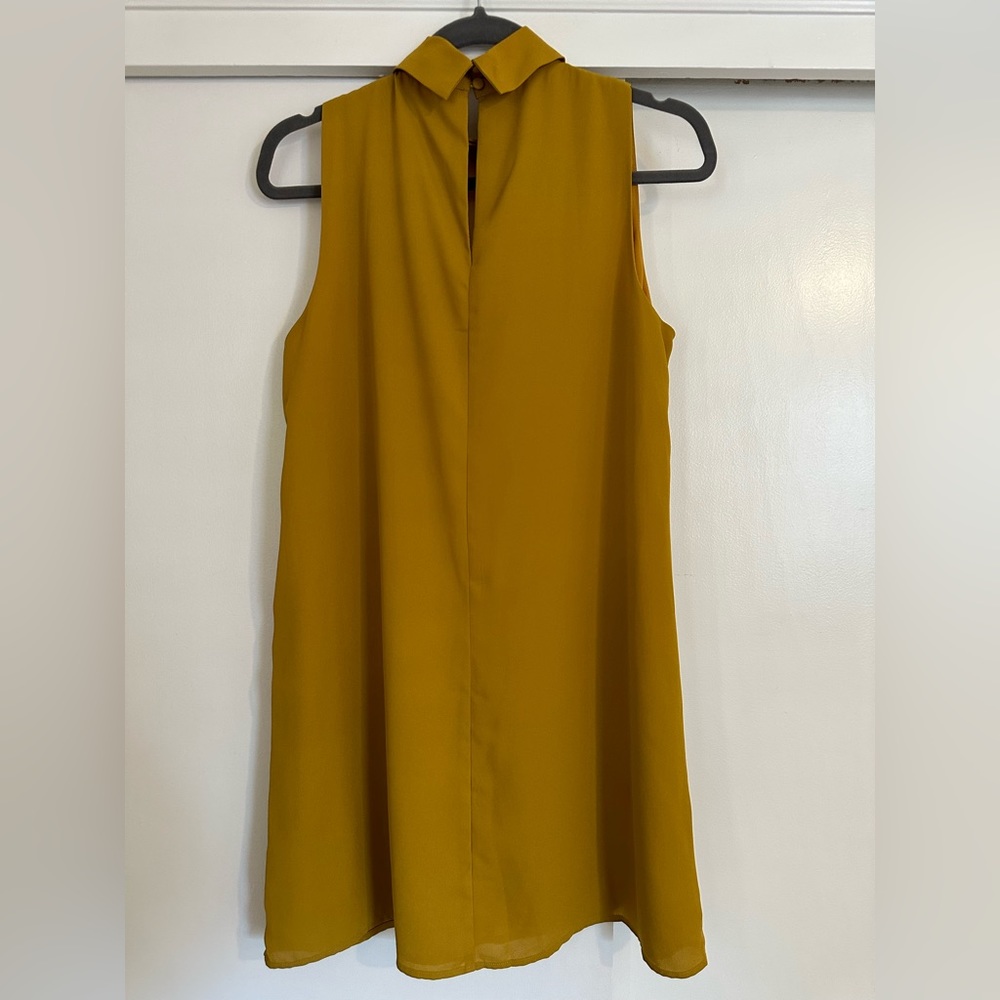 Symphony Large Ruffle High Neck Dress - Picture 2 of 4